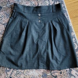 Vintage High-Waisted Skirt